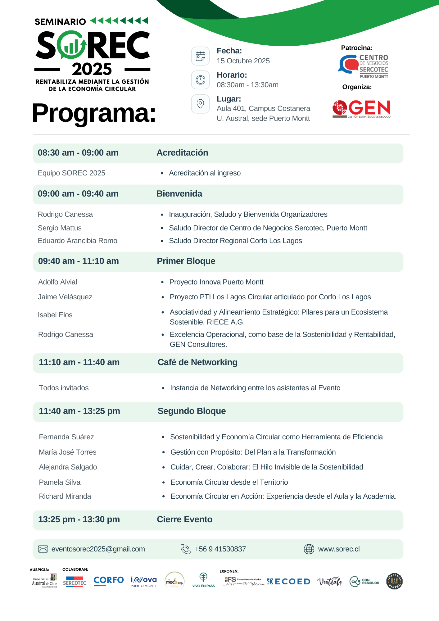 Programa SOREC 2025 (Imagen)v4